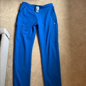 Figs blue scrub pants